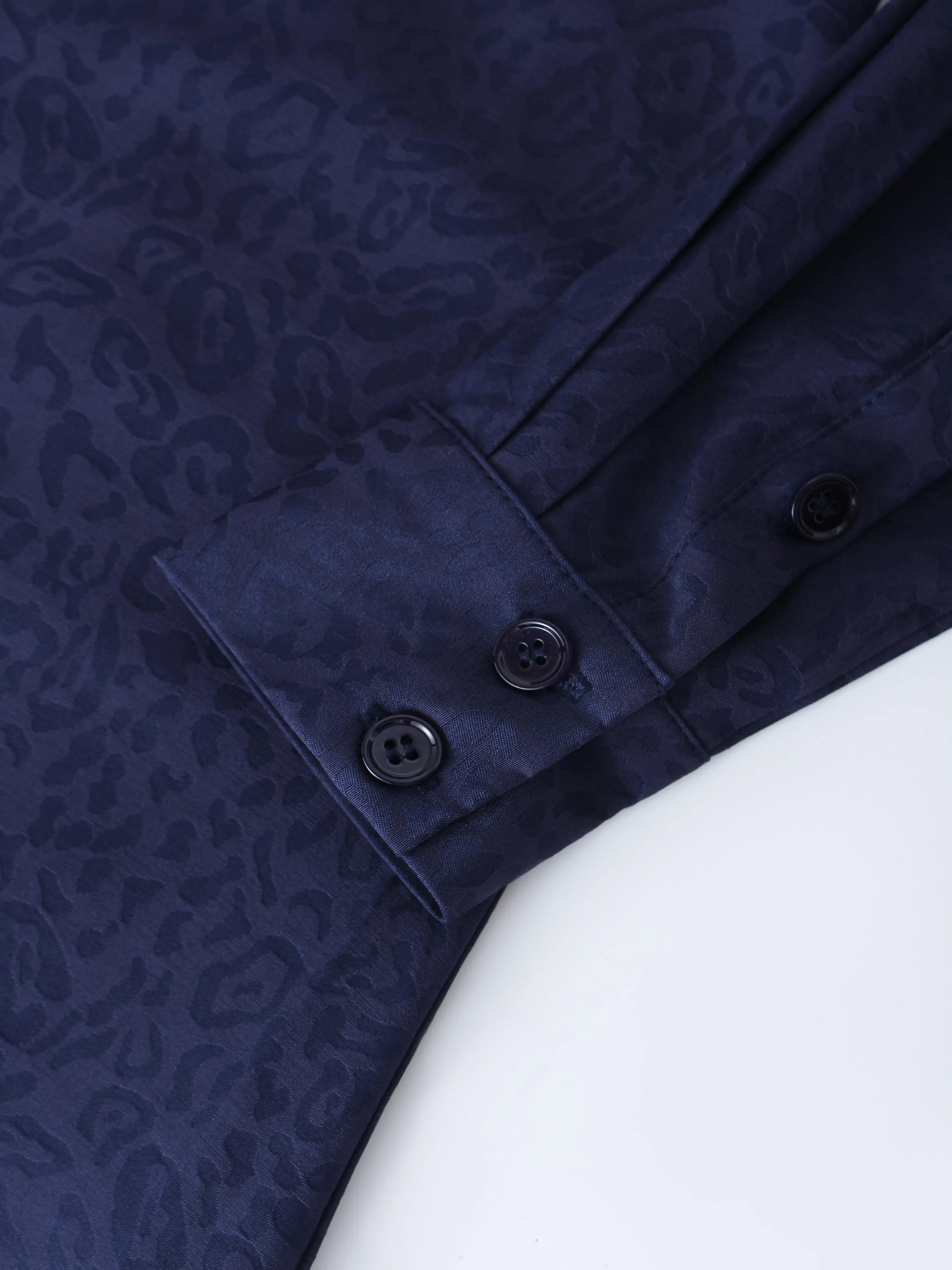 Basic Belted A-Line Dress-Navy