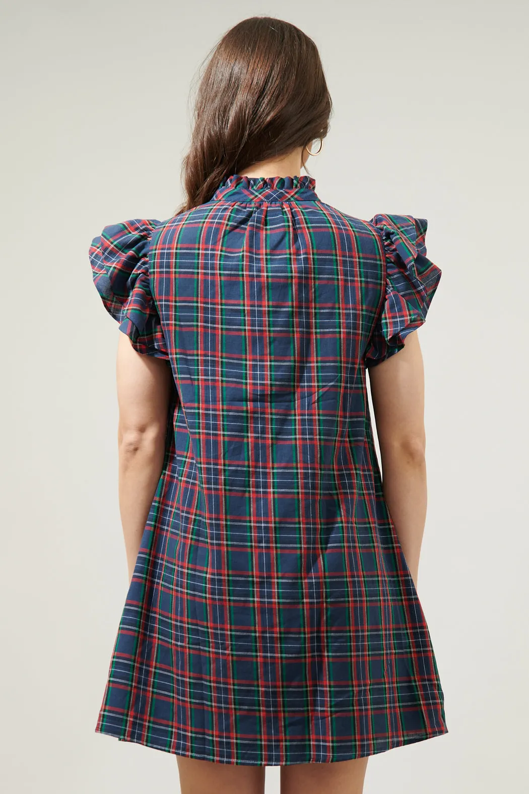 Chapman Plaid Shift Dress