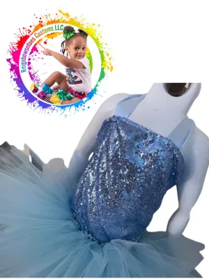custom halter top tutu dress