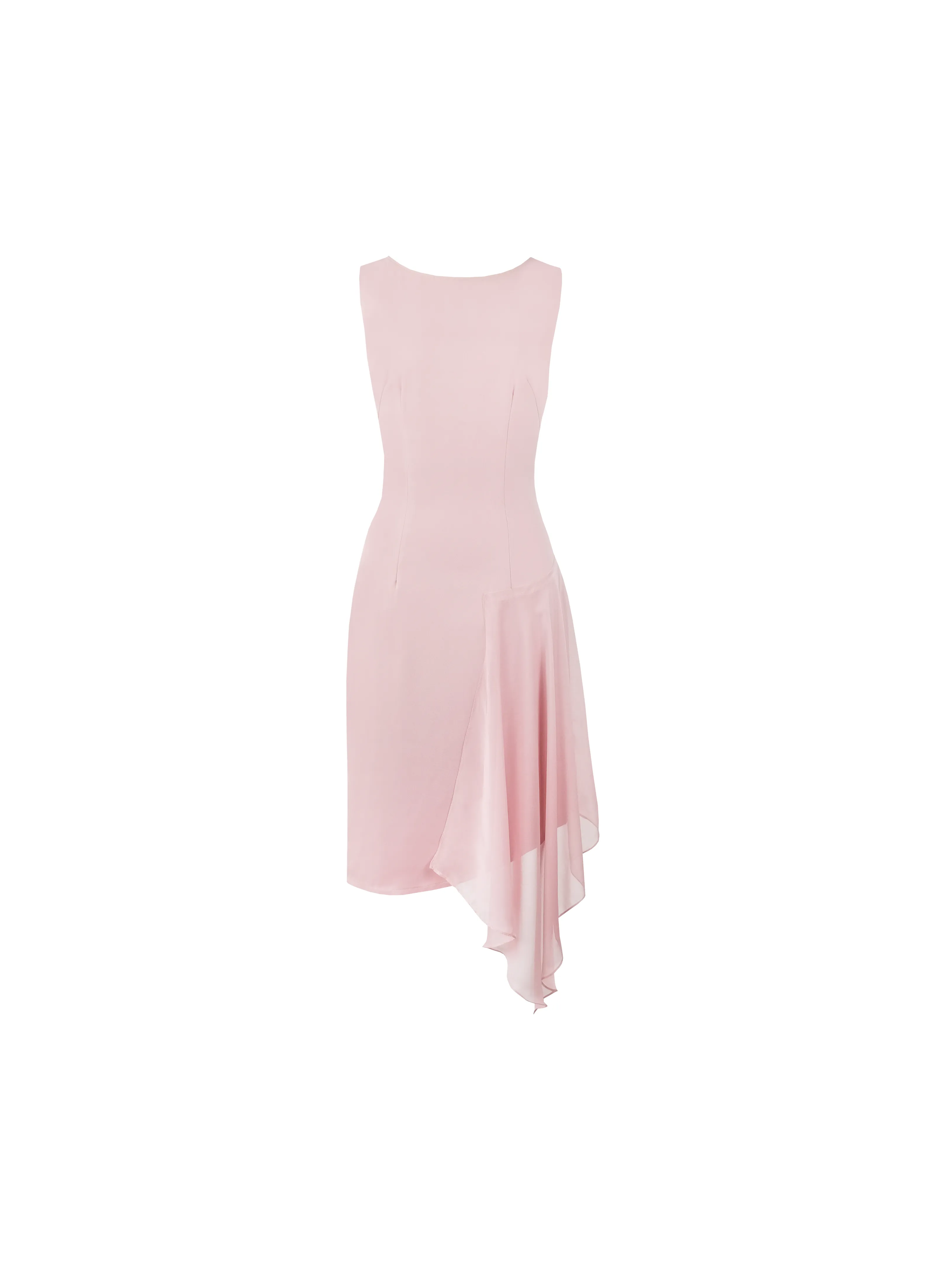Eliana light draped shift dress