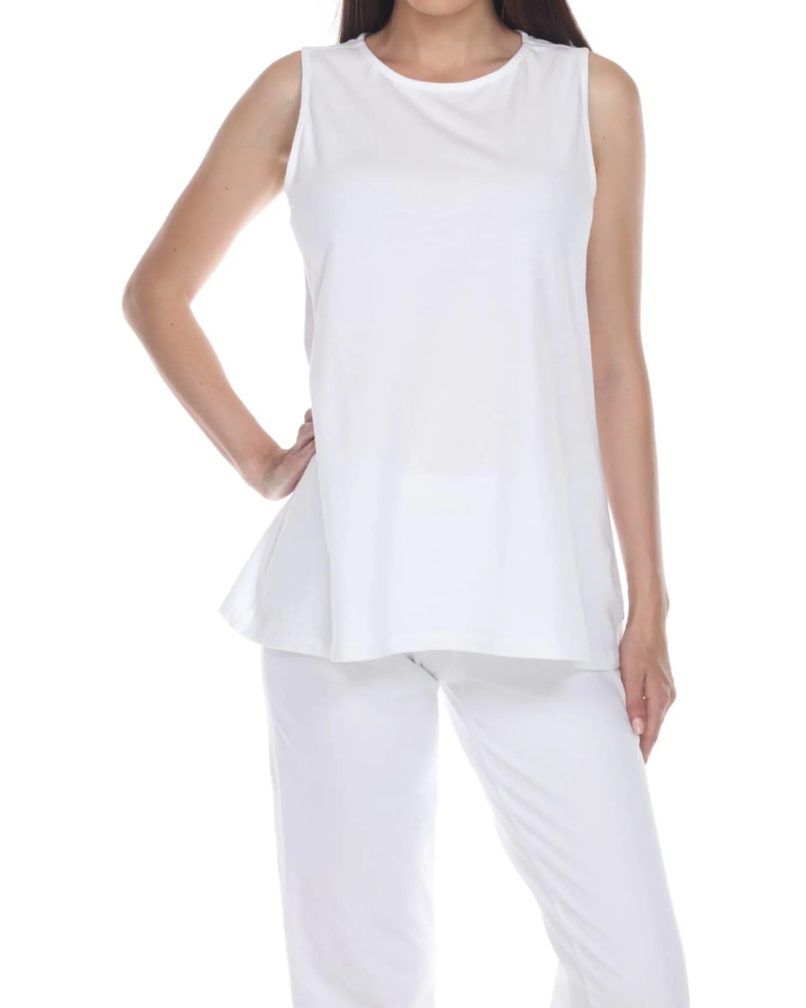 Everyday Tank Top in White | White