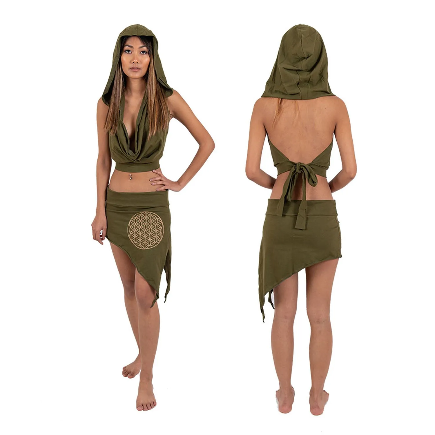 Flower of Life Pixie Skirt