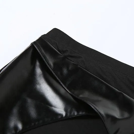 High Rise  Asymmetrical Midi Skirt