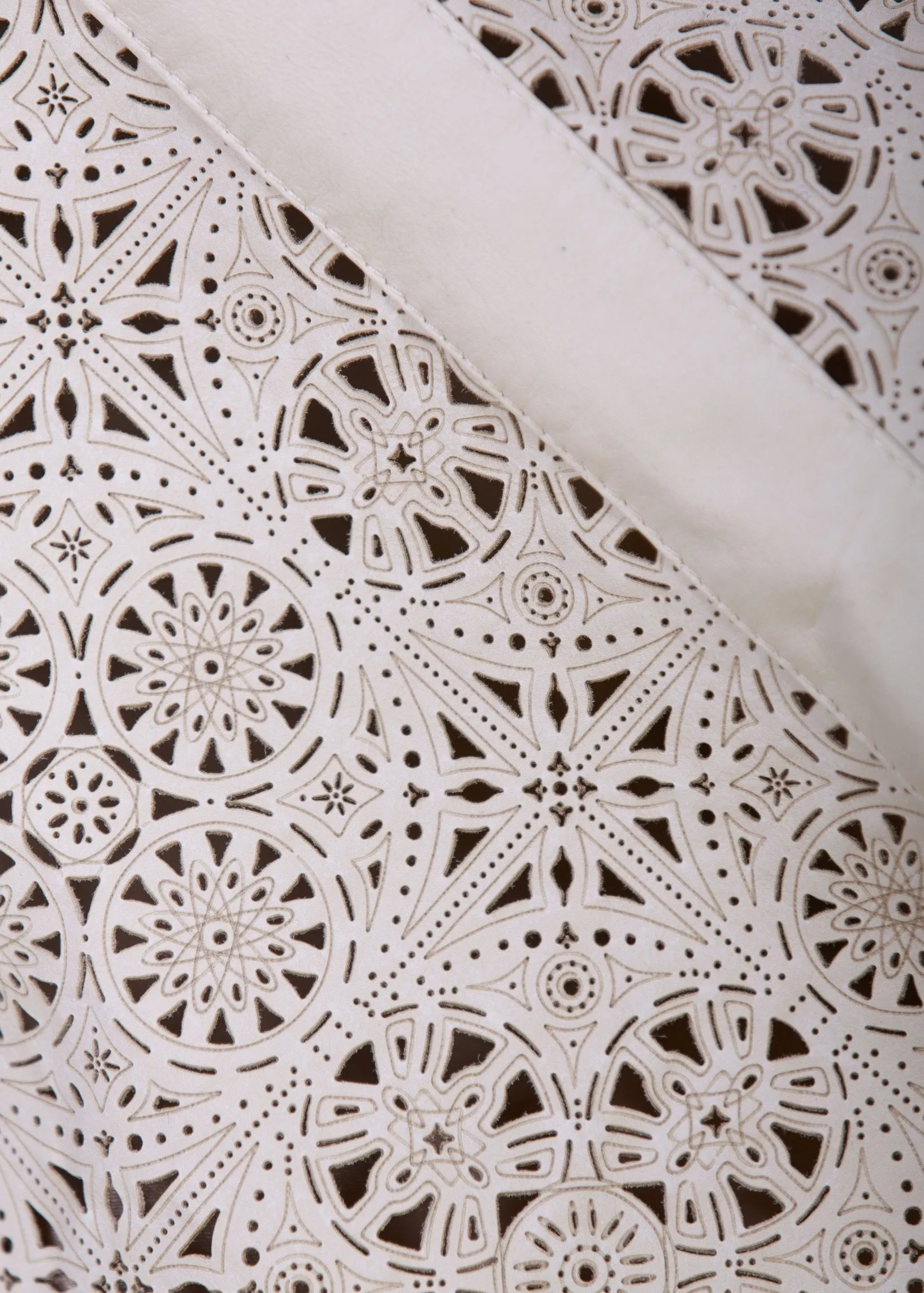 Laser Cut Reindeer Leather Dress -  Limited Edition