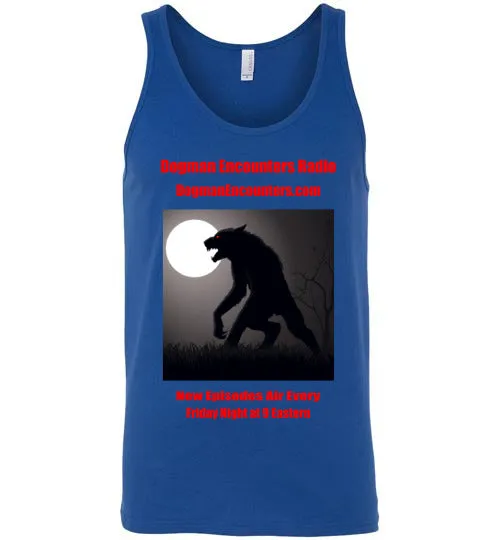 Men's Dogman Encounters Stalker Collection Tank Top (red font)