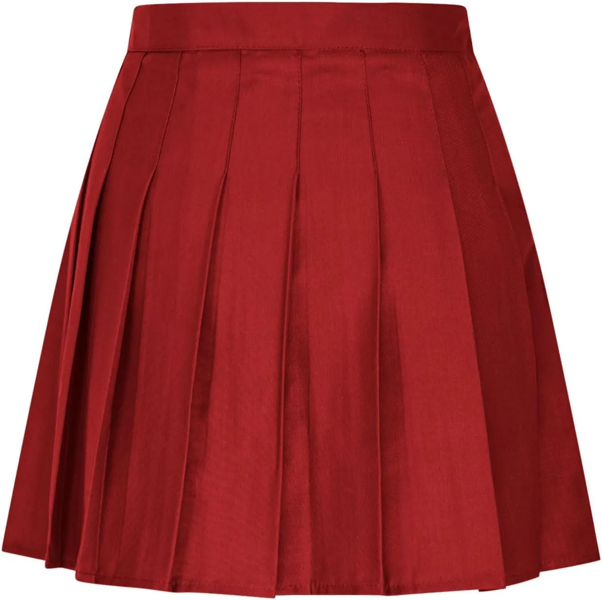 Oplxuo Pleated Skirts for Women Y2k Mini Skirt High Waist Casual Short Skirts Uniform Micro Skirt