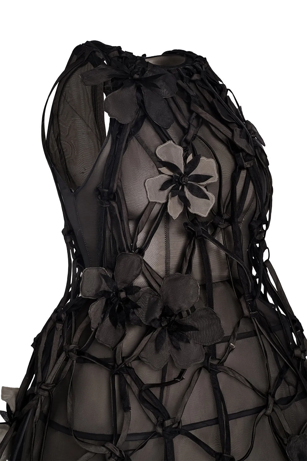 Rosalia A-line Sleeveless Chiffon Mini Dress