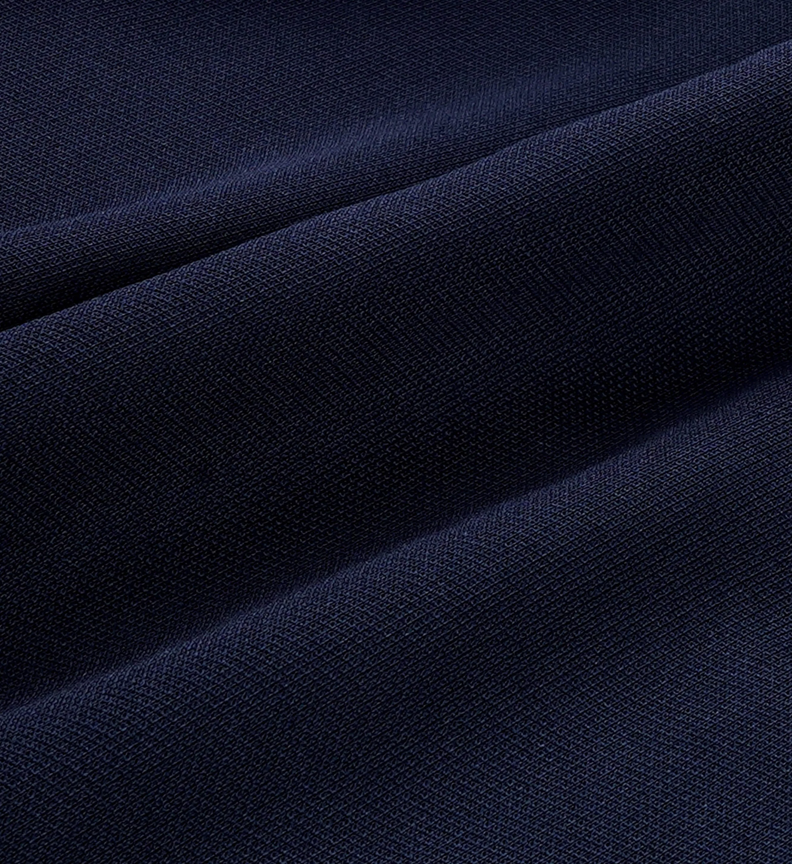 Serif Logo Wrap Skirt - Navy/White